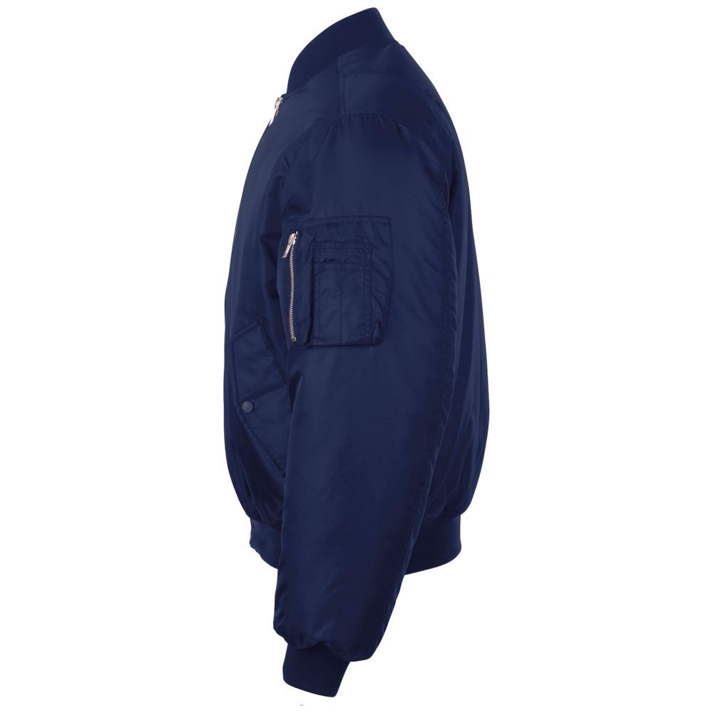 Куртка бомбер унисекс Remington темно-синяя, размер XL