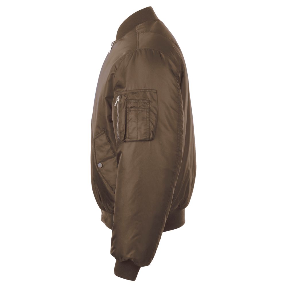 Куртка бомбер унисекс Remington коричневая, размер 3XL