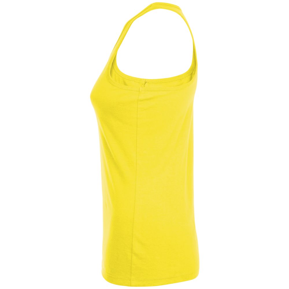 Майка женская Justin Women лимонно-желтая, размер XXL