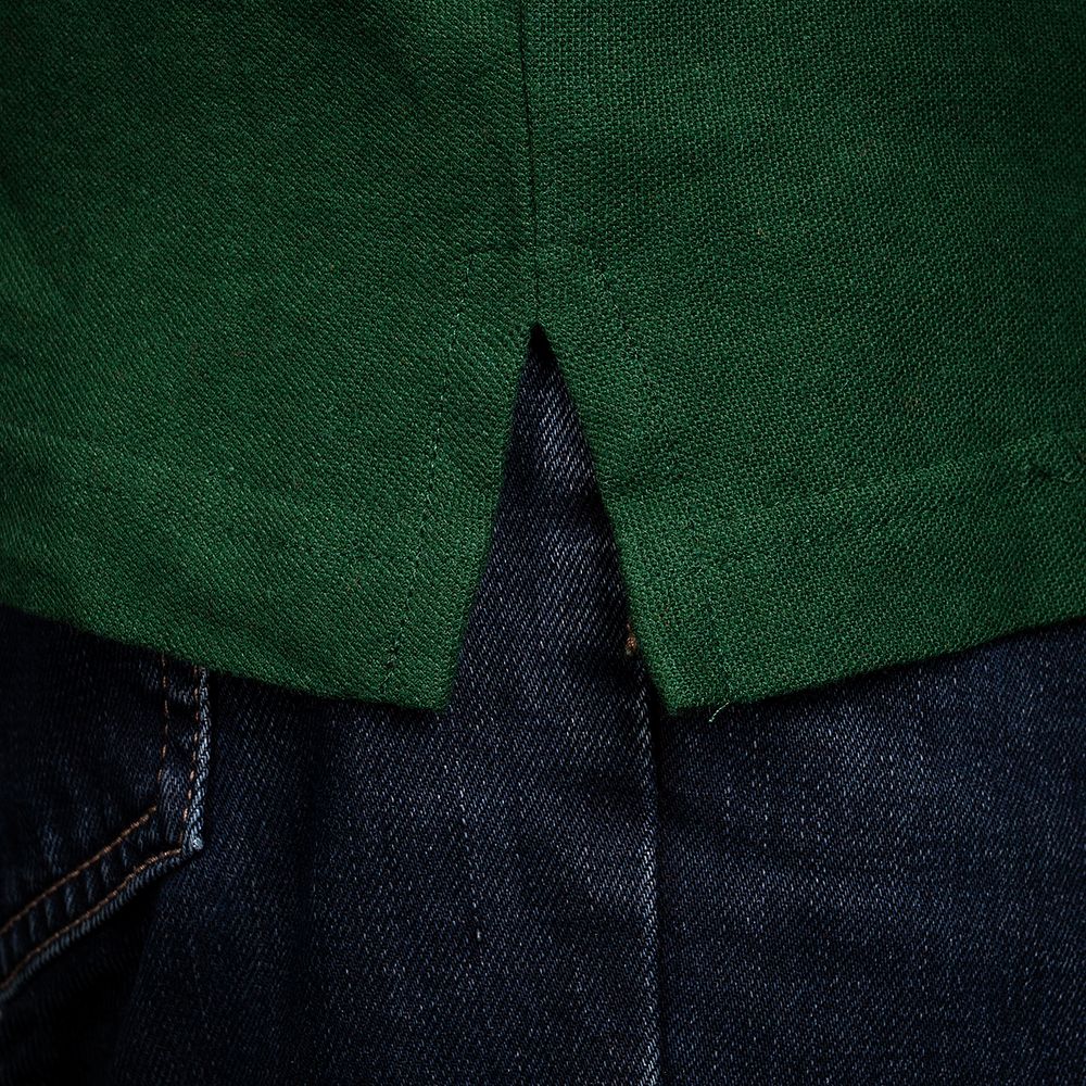 Рубашка поло Virma Stripes, зеленая, размер XXL