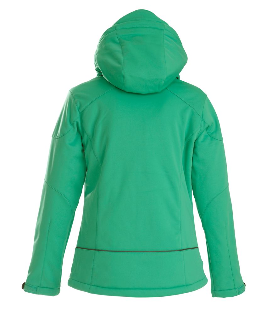 Куртка софтшелл женская Skeleton Lady зеленая, размер L