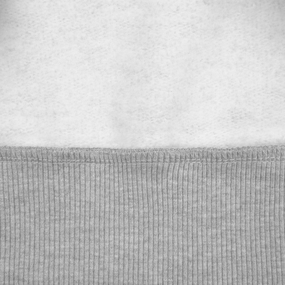 Толстовка на молнии с капюшоном Siverga Heavy, серый меланж, размер 5XL