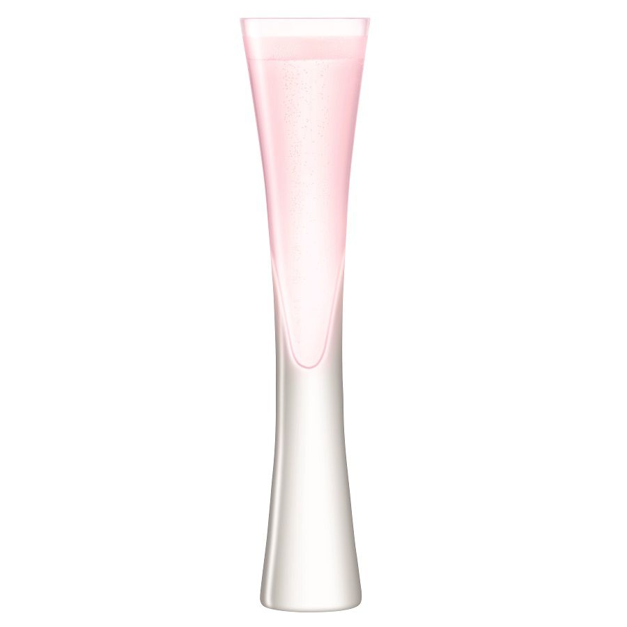 Набор из 2 бокалов для шампанского Moya Flute, розовый