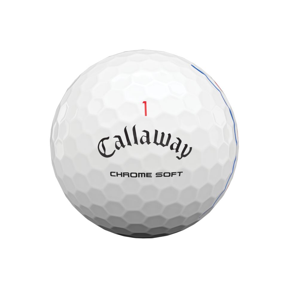 Набор мячей для гольфа Callaway Chrome Soft Triple Track