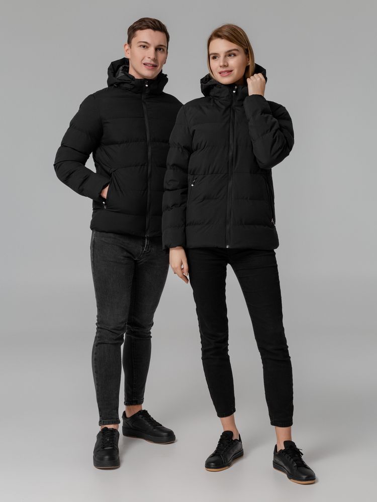 Куртка с подогревом Thermalli Everest, черная, размер 3XL