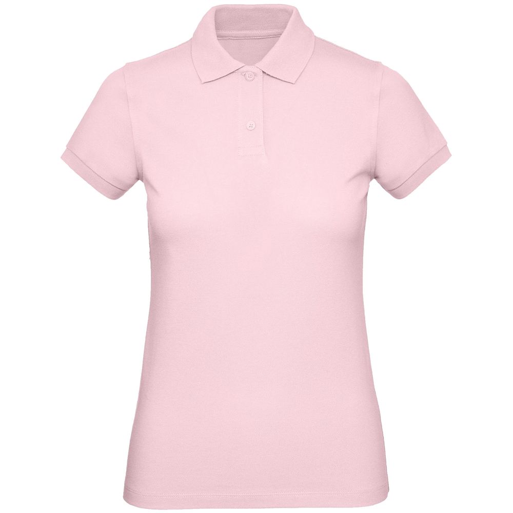 Рубашка поло женская Inspire розовая, размер XXL