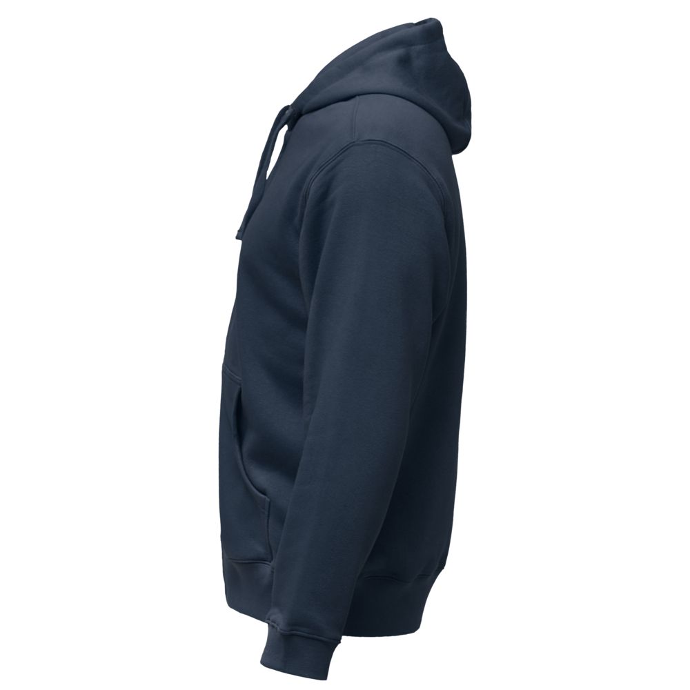 Толстовка мужская Hooded Full Zip темно-синяя, размер L
