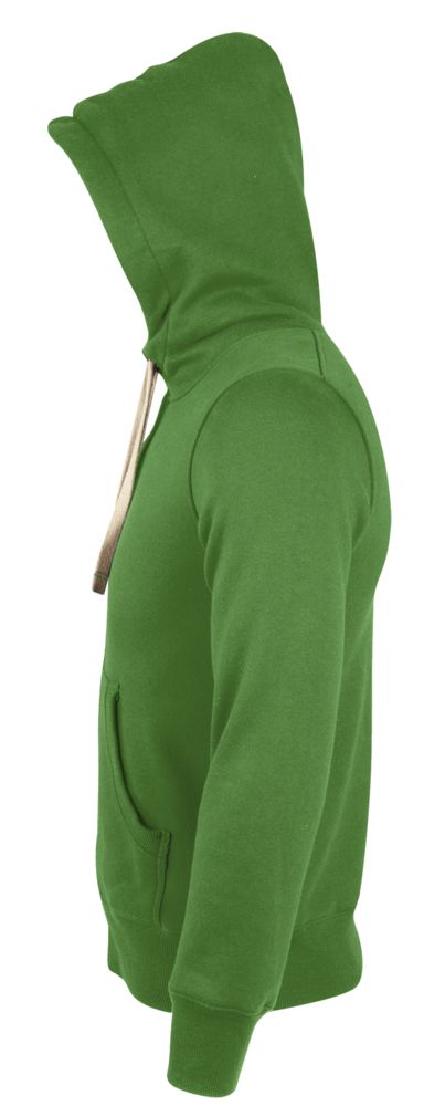 Толстовка унисекс на молнии Sherpa 280, ярко-зеленая, размер XXL