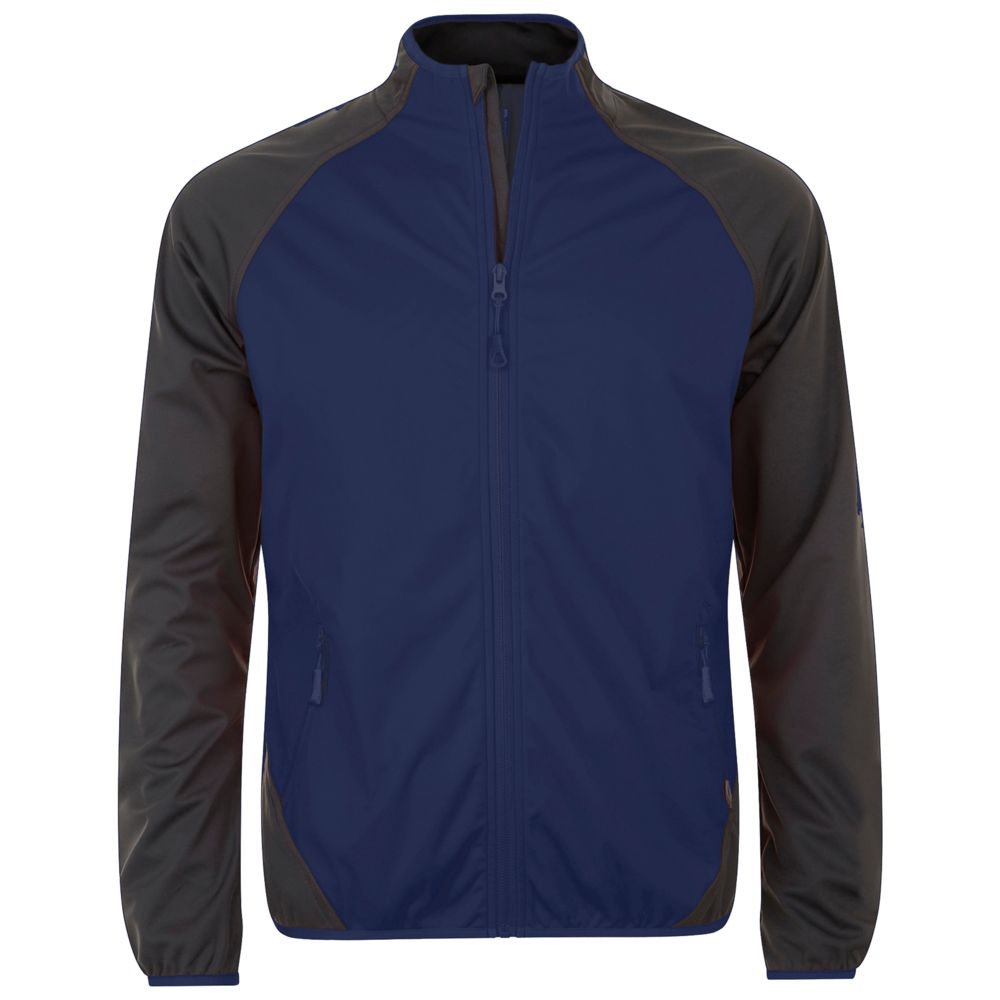 Куртка софтшелл мужская Rollings Men темно-синий/серый, размер 3XL