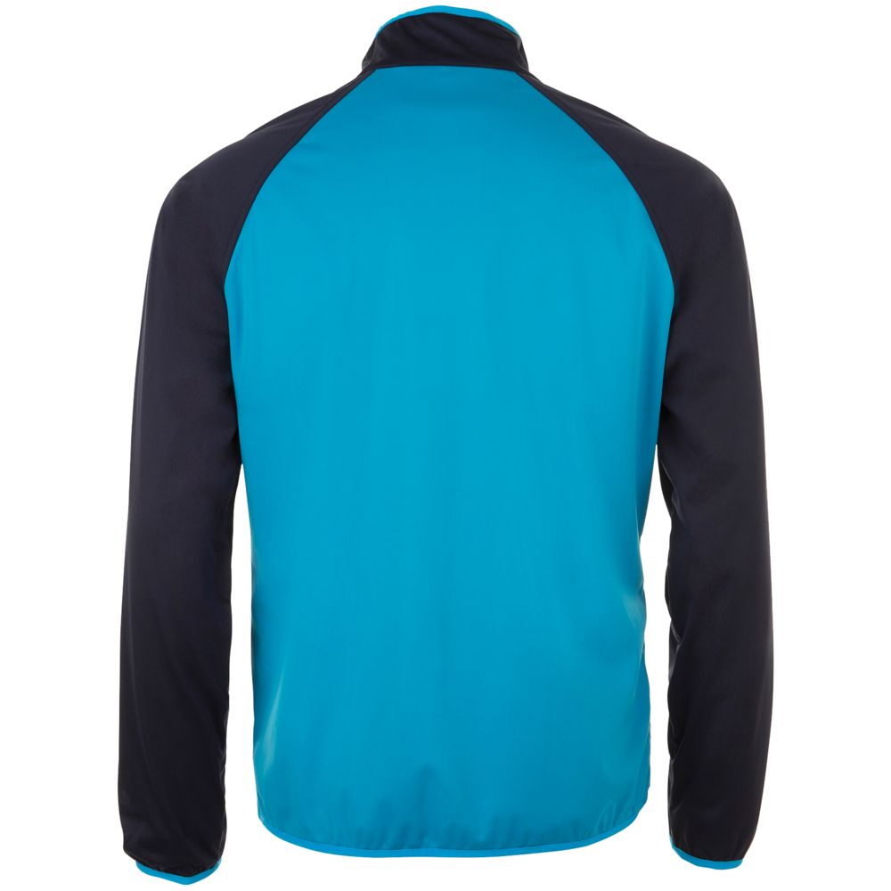 Куртка софтшелл мужская Rollings Men бирюзовая с темно-синим, размер 3XL