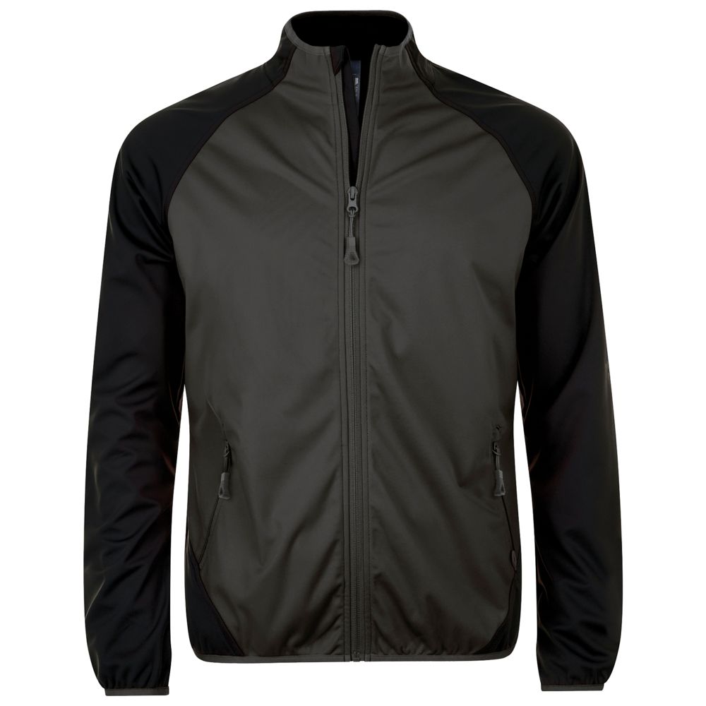 Куртка софтшелл мужская Rollings Men темно-серый/черный, размер 3XL