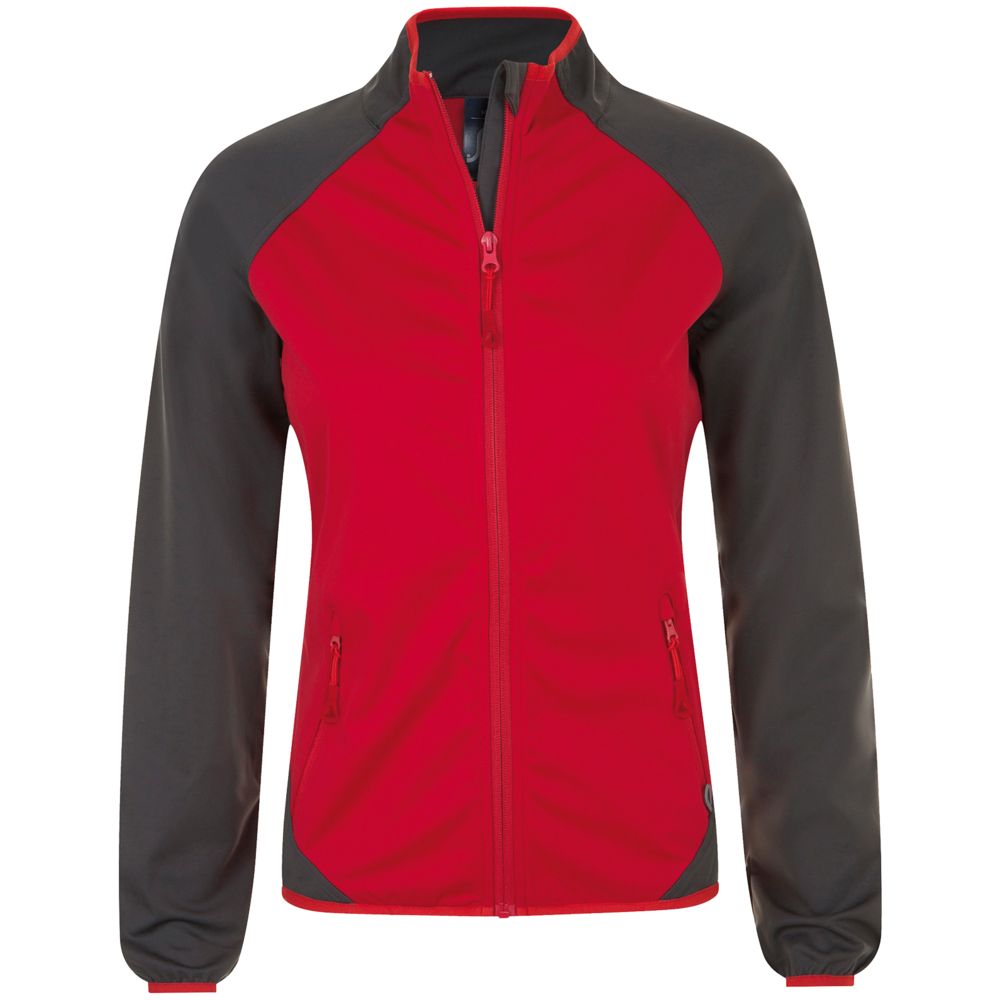 Куртка софтшелл женская Rollings Women красный/серый, размер XXL