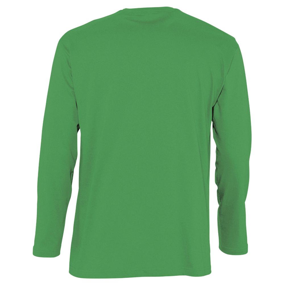 Футболка мужская с длинным рукавом Monarch 150, ярко-зеленая, размер 3XL