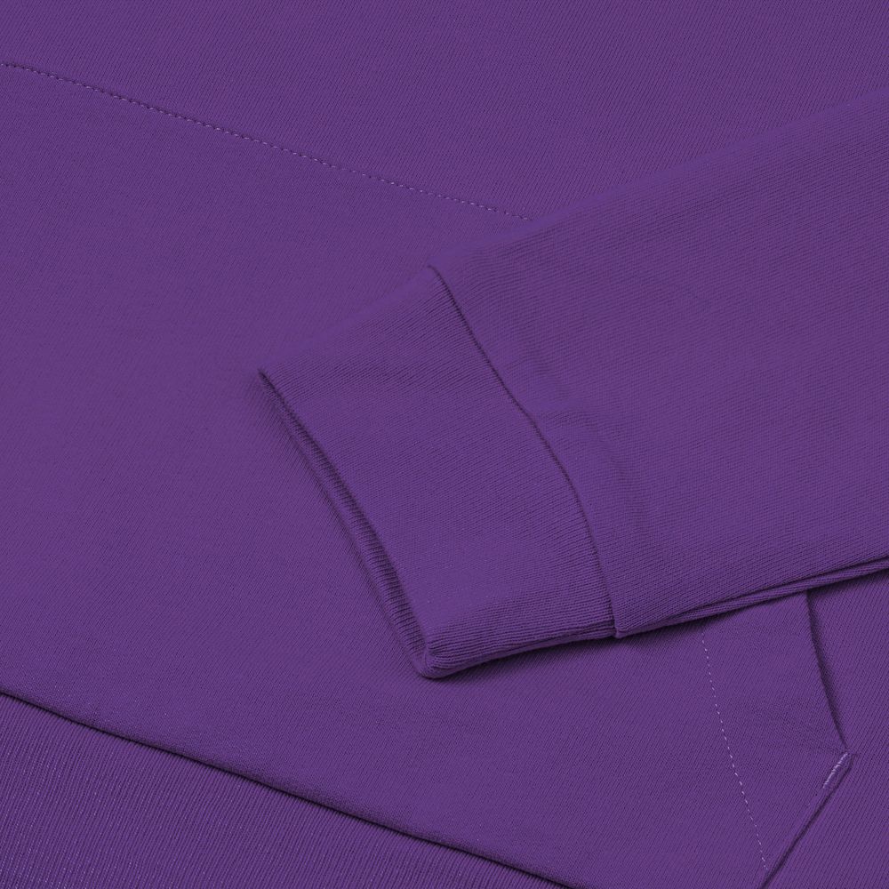 Толстовка на молнии с капюшоном Unit Siverga, фиолетовая, размер 4XL