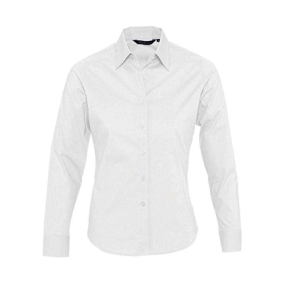 Рубашка женская с длинным рукавом Eden 140 белая, размер XXL