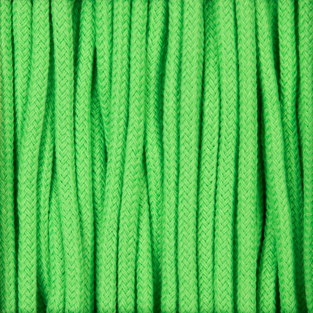 Круглый шнур Lasso S, зеленый неон, 50 см