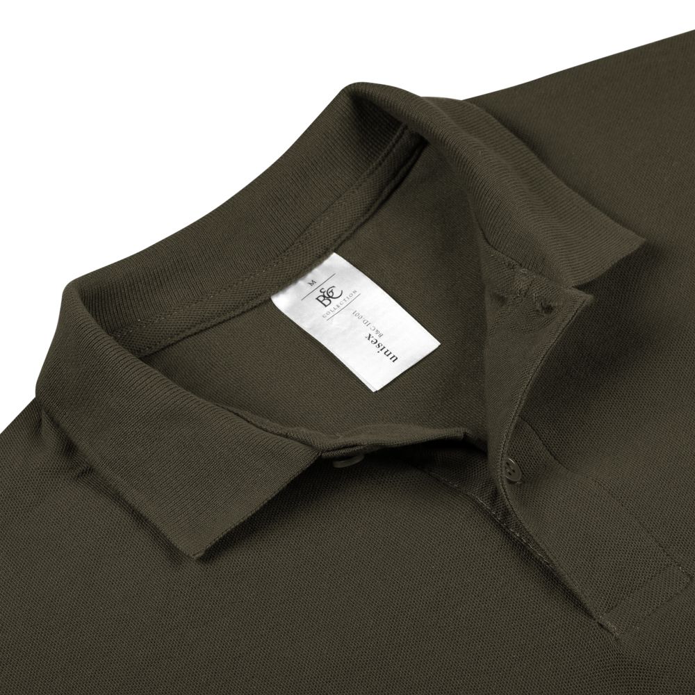 Рубашка поло ID.001 коричневая, размер XXXXL