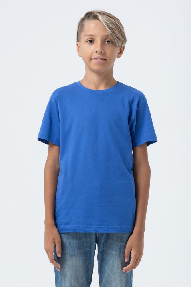 Футболка детская Regent Fit Kids, ярко-синяя, на рост 142-152 см (12 лет)