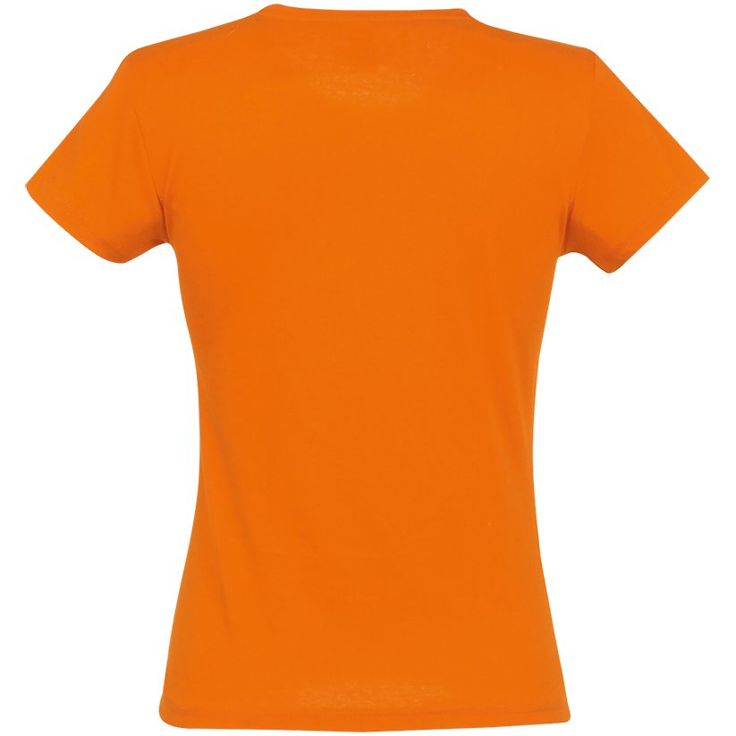 Футболка женская Miss 150 оранжевая, размер XXL