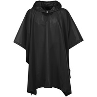 Дождевик Rainman Poncho черный, размер S-XL