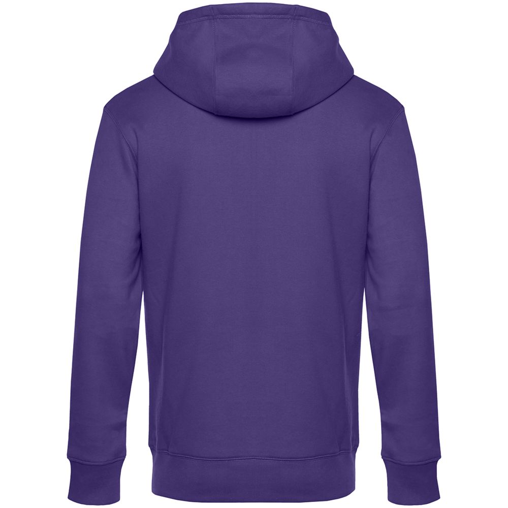 Толстовка с капюшоном унисекс King, фиолетовая, размер 3XL