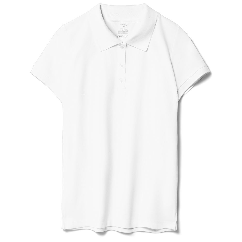 Рубашка поло женская Virma lady, белая, размер XL
