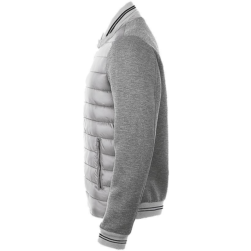 Куртка унисекс Volcano меланж/серый, размер 3XL