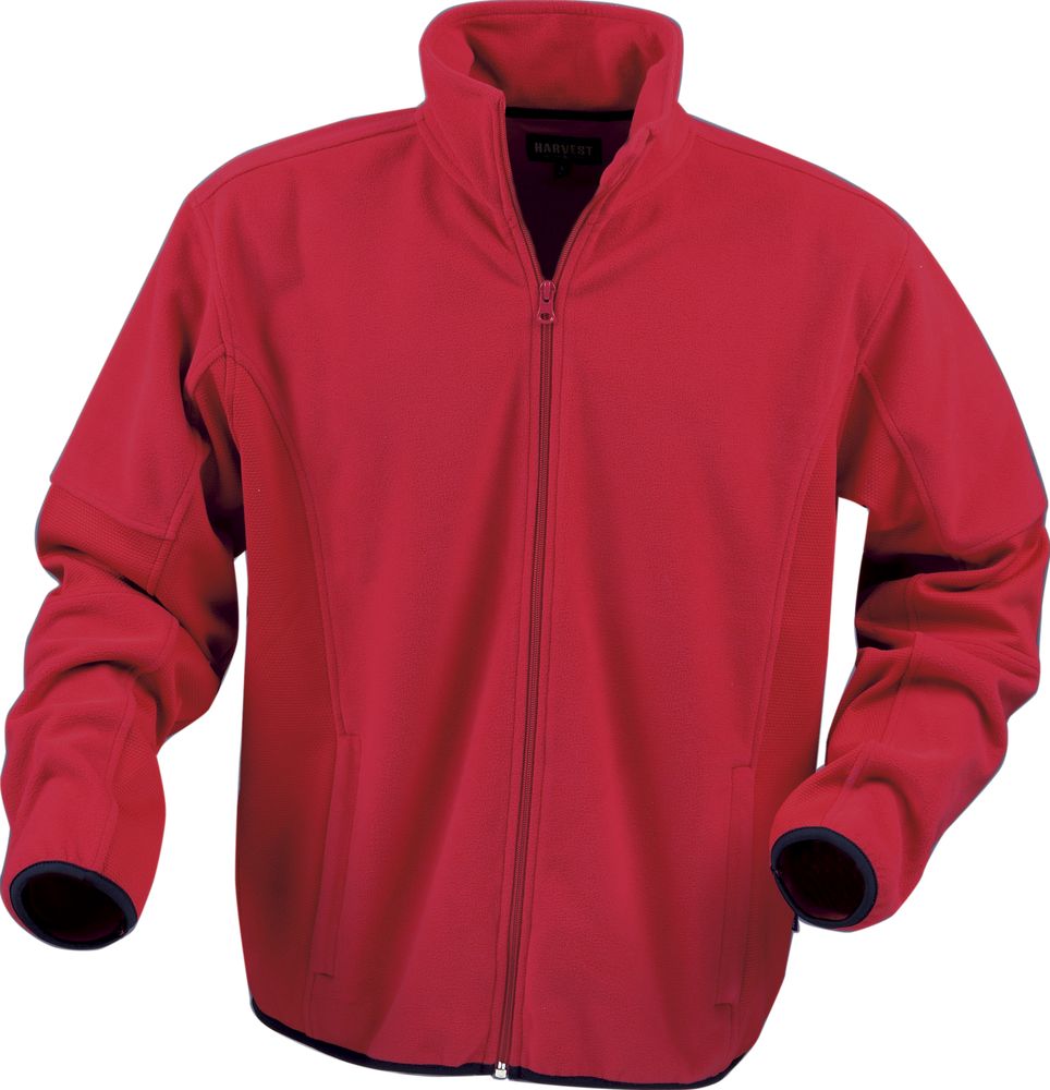Куртка флисовая мужская Lancaster, красная, размер XL