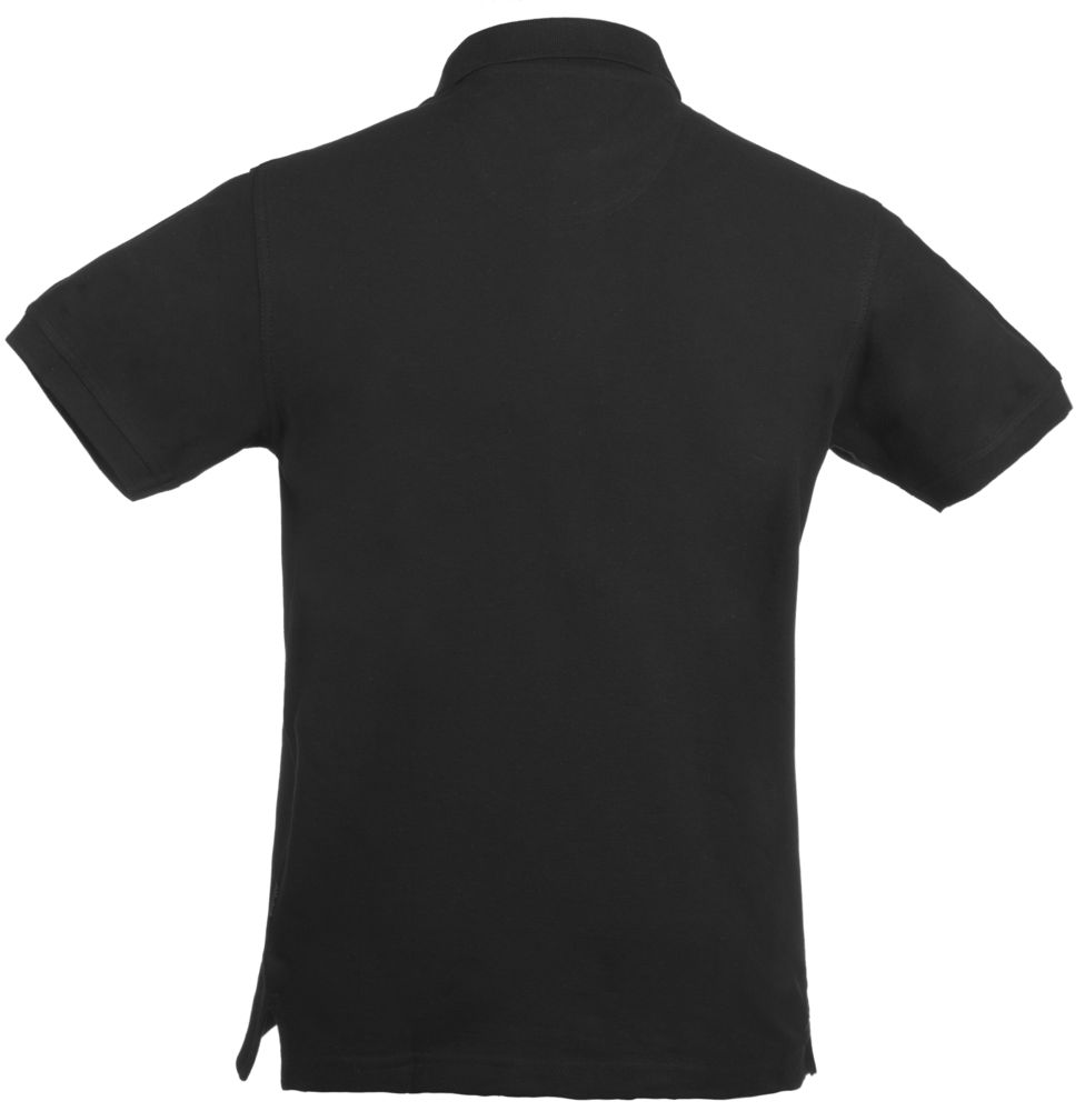 Рубашка поло мужская Morton, черная, размер S