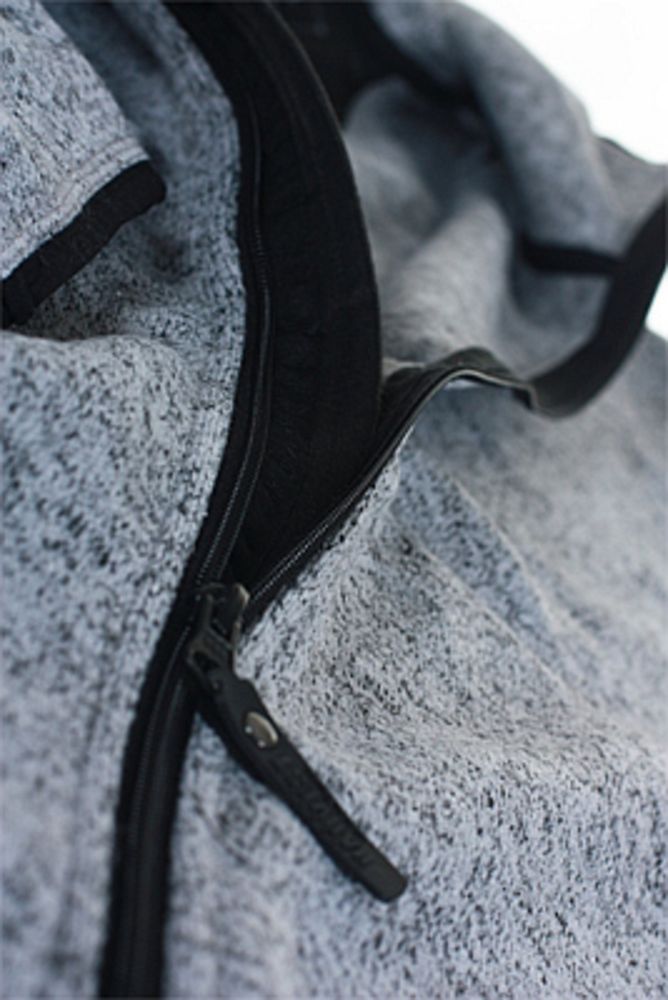 Куртка флисовая женская Santa Ana, серый меланж, размер M
