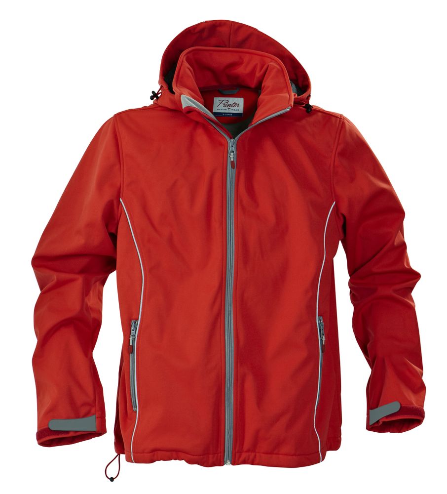 Куртка софтшелл мужская Skyrunning, красная, размер XL