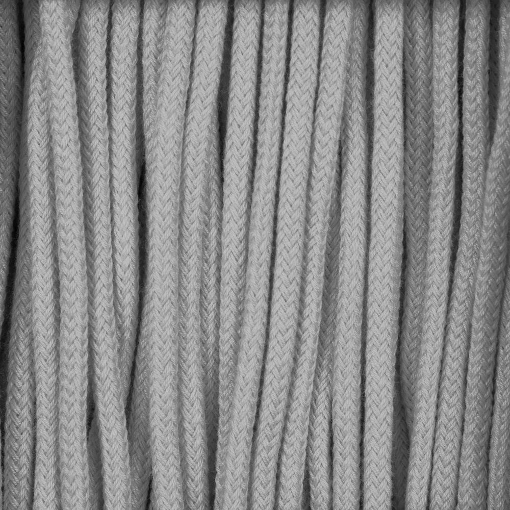 Круглый шнур Lasso S, серый, 10 см