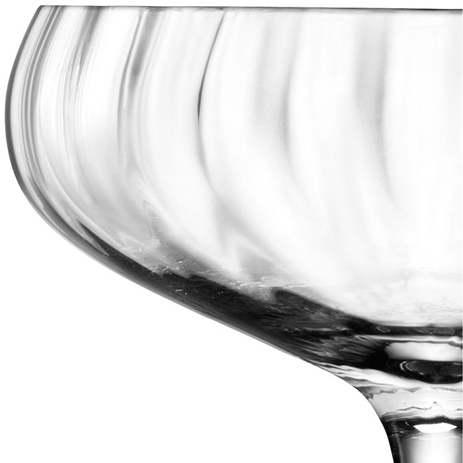Набор из 4 бокалов для шампанского Aurelia Saucer