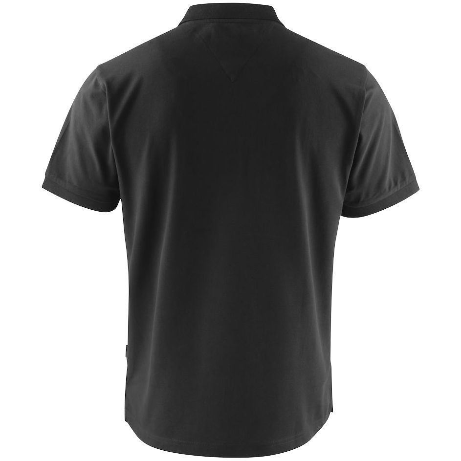 Рубашка поло мужская Sunset черная, размер 4XL