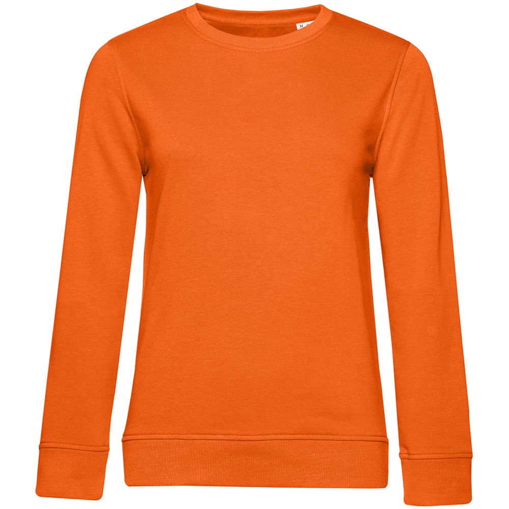 Свитшот женский BNC Organic, оранжевый, размер XXL