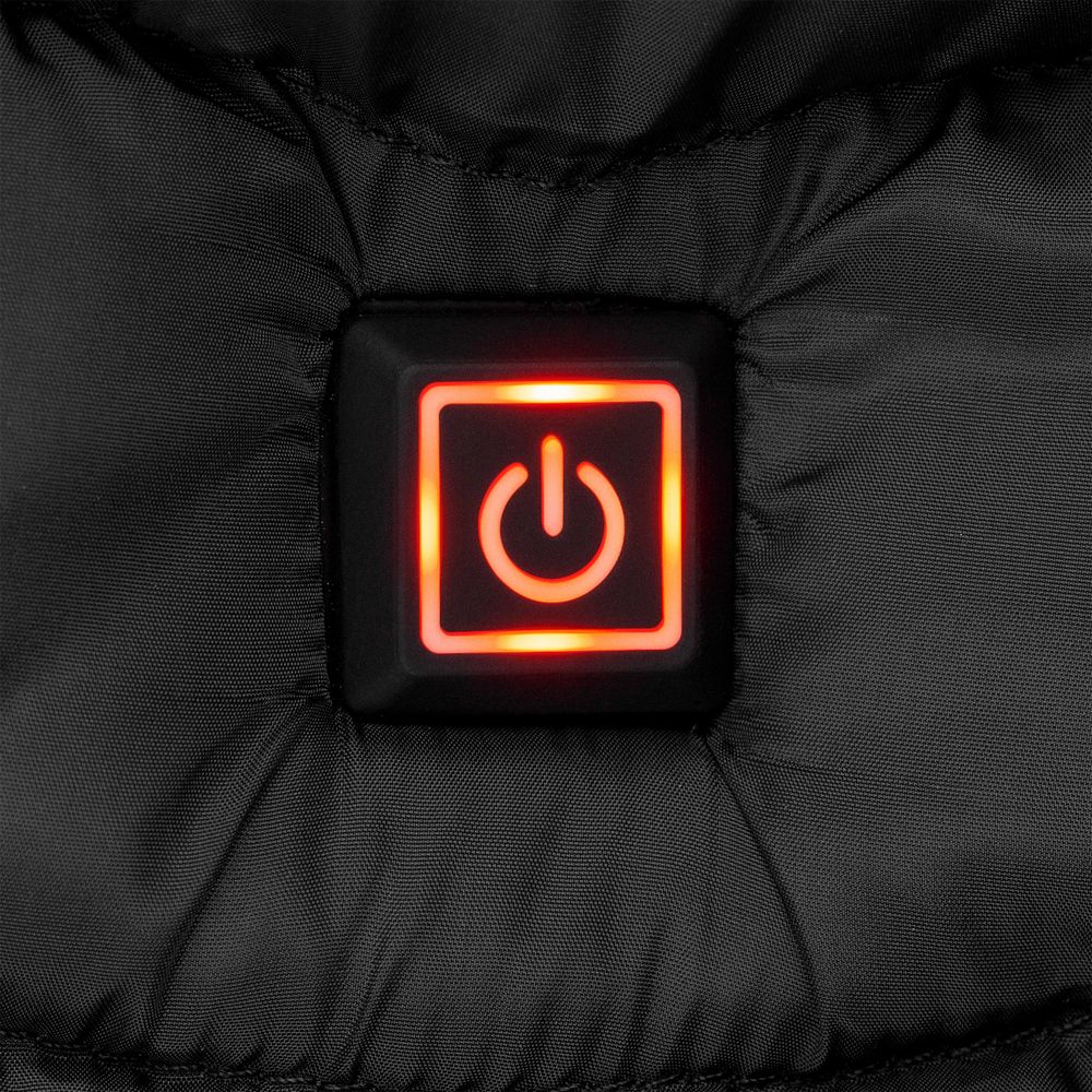 Куртка с подогревом Thermalli Chamonix черная, размер XXXL