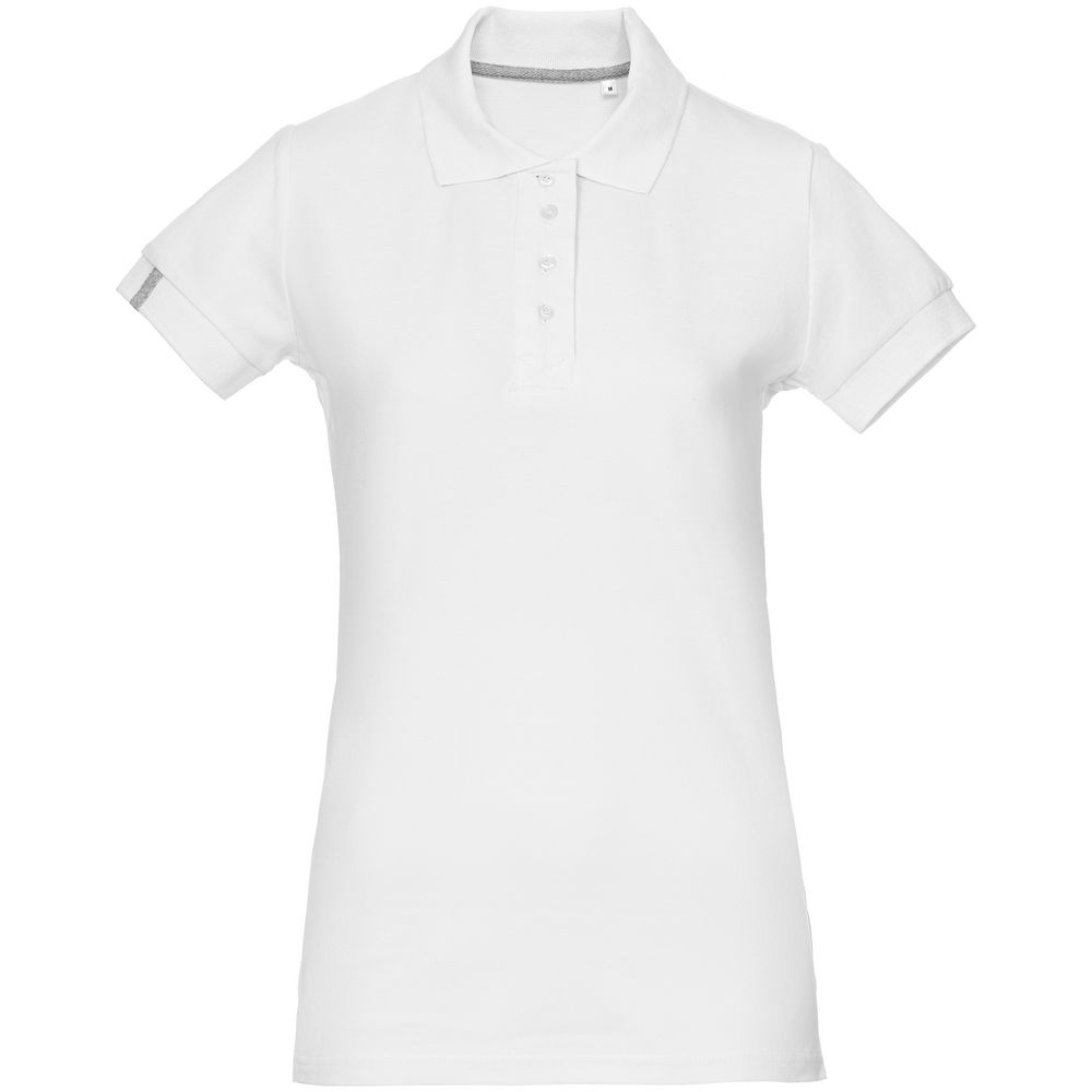 Рубашка поло женская Virma Premium Lady, белая, размер 3XL