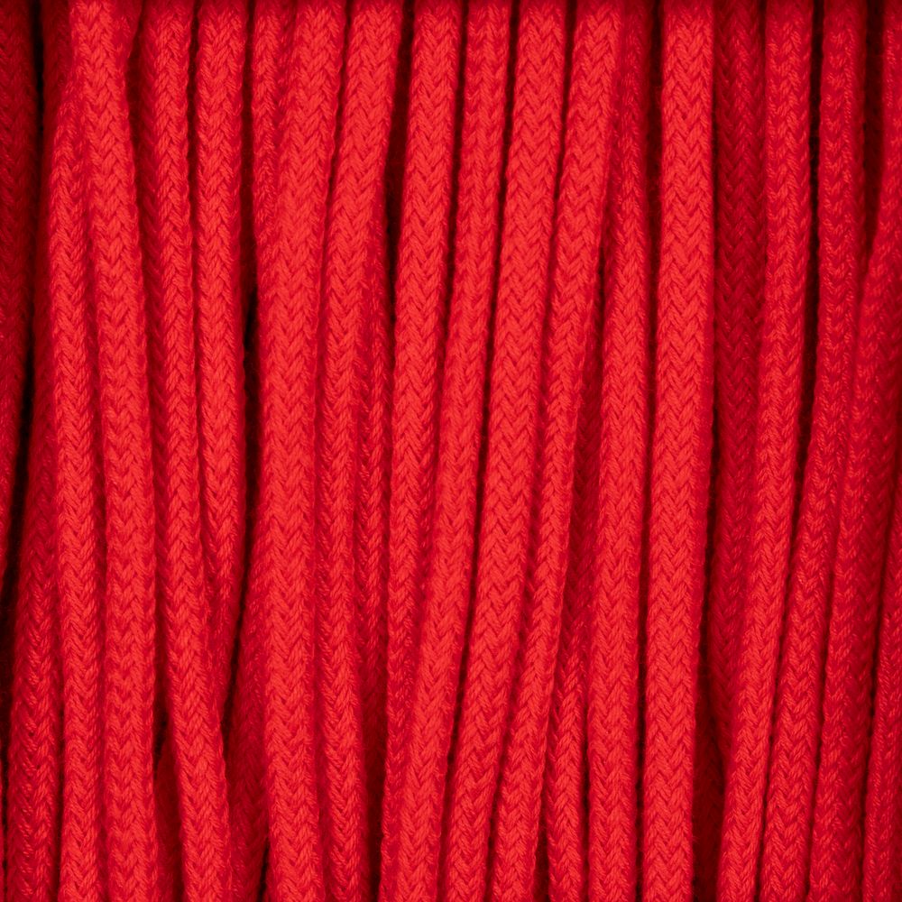 Круглый шнур Lasso S, красный, 10 см