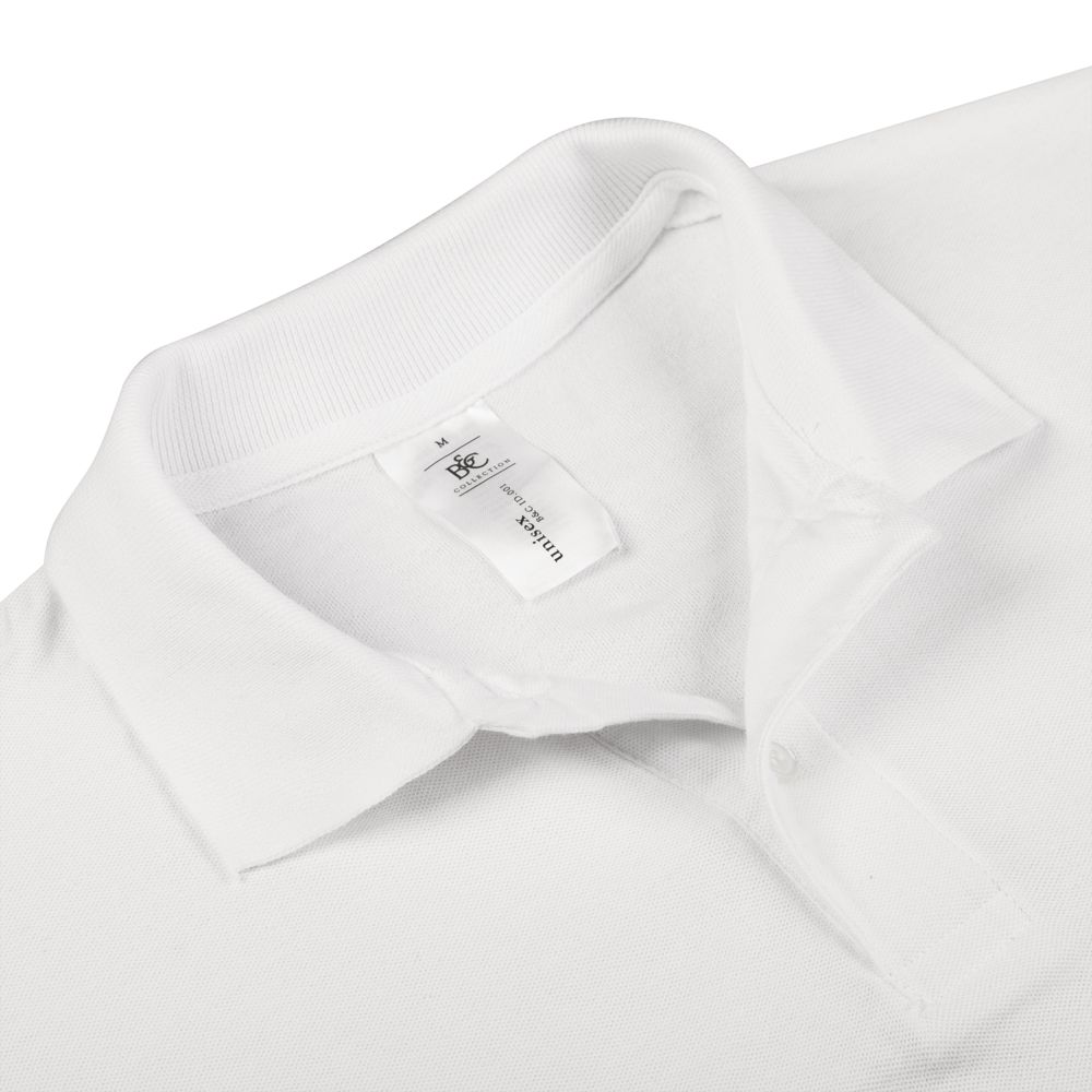 Рубашка поло ID.001 белая, размер 4XL
