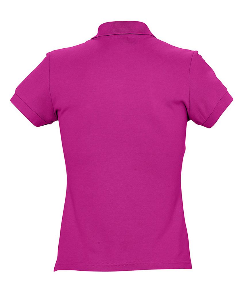 Рубашка поло женская Passion 170 ярко-розовая (фуксия), размер XXL