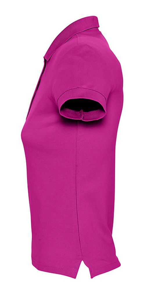 Рубашка поло женская Passion 170 ярко-розовая (фуксия), размер XXL